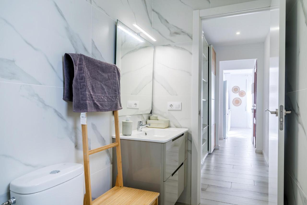 Costa De La Creu 10, Piso 4 Personas 1 Min Playa Apartman Lloret de Mar Kültér fotó