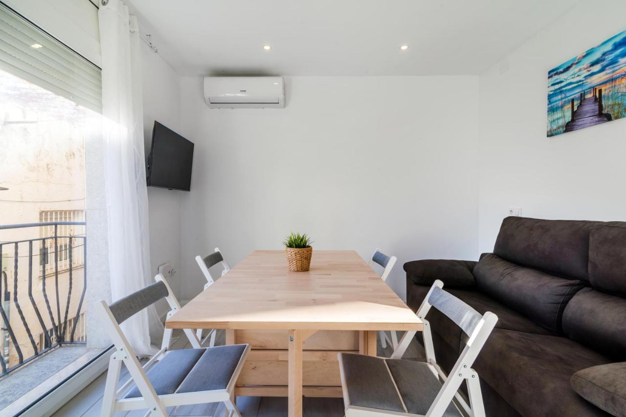 Costa De La Creu 10, Piso 4 Personas 1 Min Playa Apartman Lloret de Mar Kültér fotó